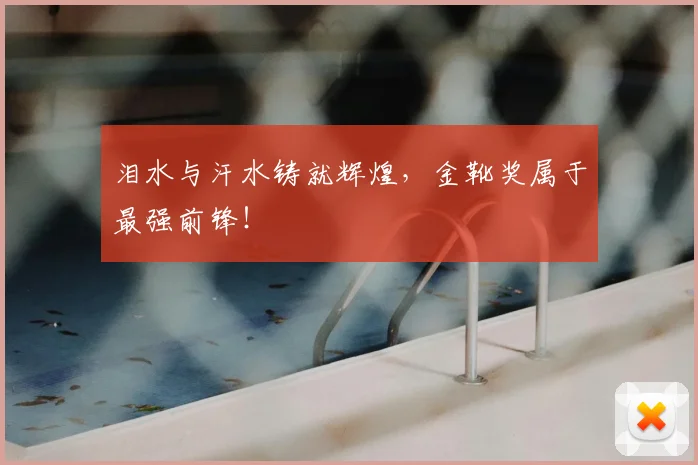 泪水与汗水铸就辉煌，金靴奖属于最强前锋！